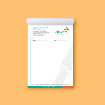 Doctor Prescription Pad Printing
