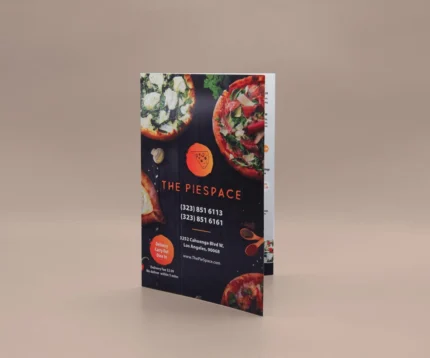 Restaurant Food Menu card Menu Book printing services Pakistan